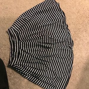 Striped skirt